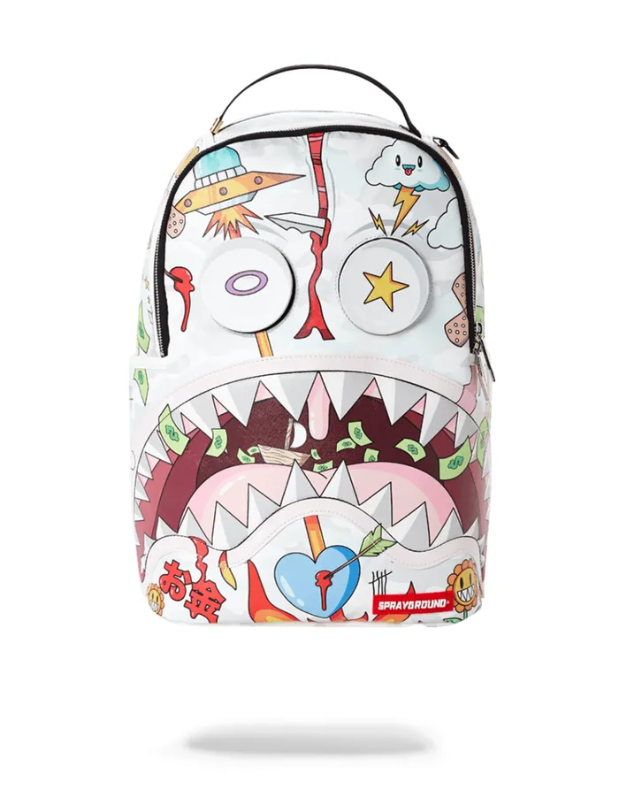 SPRAYGROUND Backpacks DISTURBED SHARK 8211 Universal