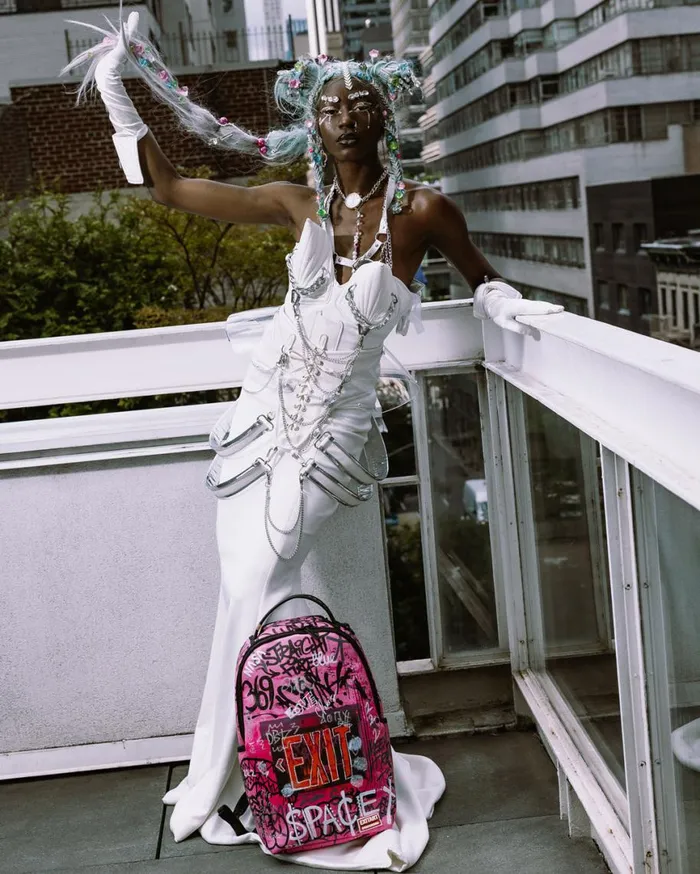 SPRAYGROUND Backpacks EXIT COLLAB 8211 LIFE OF THE PARTY BACKPACK 8211 Universal