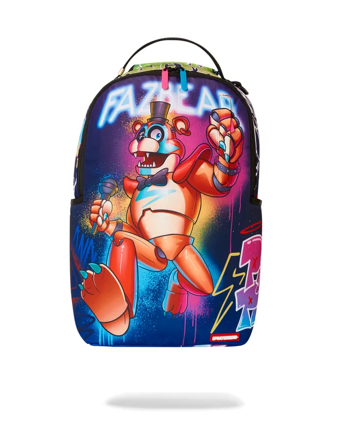 SPRAYGROUND Backpacks FIVE NIGHTS AT FREDDY039S GLAMROCK ROCKOUT DLXSR BACKPACK 8211 Universal