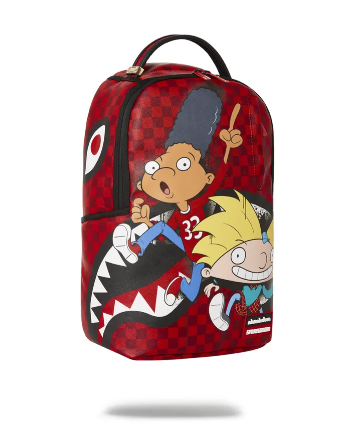 SPRAYGROUND Backpacks HEY ARNOLD ON THE RUN SHARK DLXV 8211 Universal SPRAYGROUND Backpacks HEY ARNOLD ON THE RUN SHARK DLXV 8211 Universal