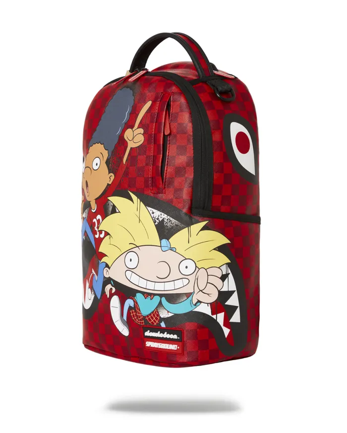 SPRAYGROUND Backpacks HEY ARNOLD ON THE RUN SHARK DLXV 8211 Universal SPRAYGROUND Backpacks HEY ARNOLD ON THE RUN SHARK DLXV 8211 Universal