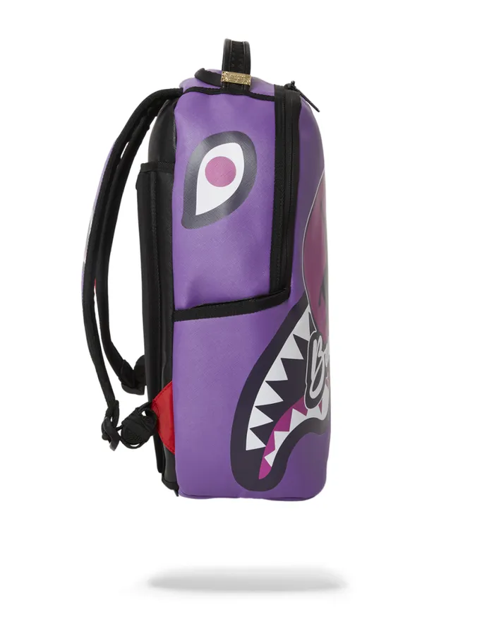 SPRAYGROUND Backpacks MIAMI BEACH POLO COLLAB BACKPACK DLXVPURPLE 8211 Universal