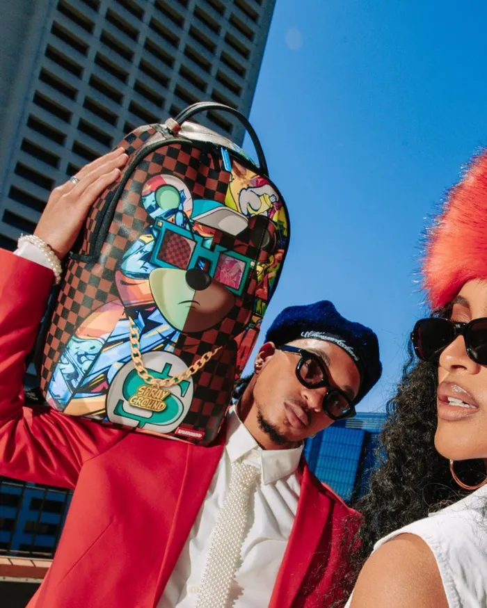 SPRAYGROUND Backpacks MONEYBEAR DON039T CARE DLXSV BACKPACK 8211 Universal