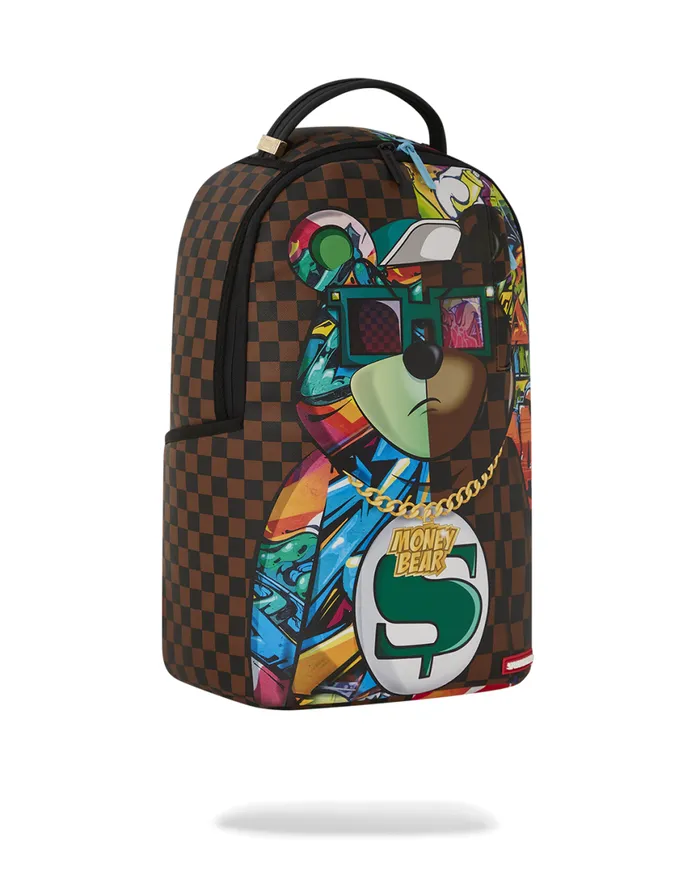SPRAYGROUND Backpacks MONEYBEAR DON039T CARE DLXSV BACKPACK 8211 Universal