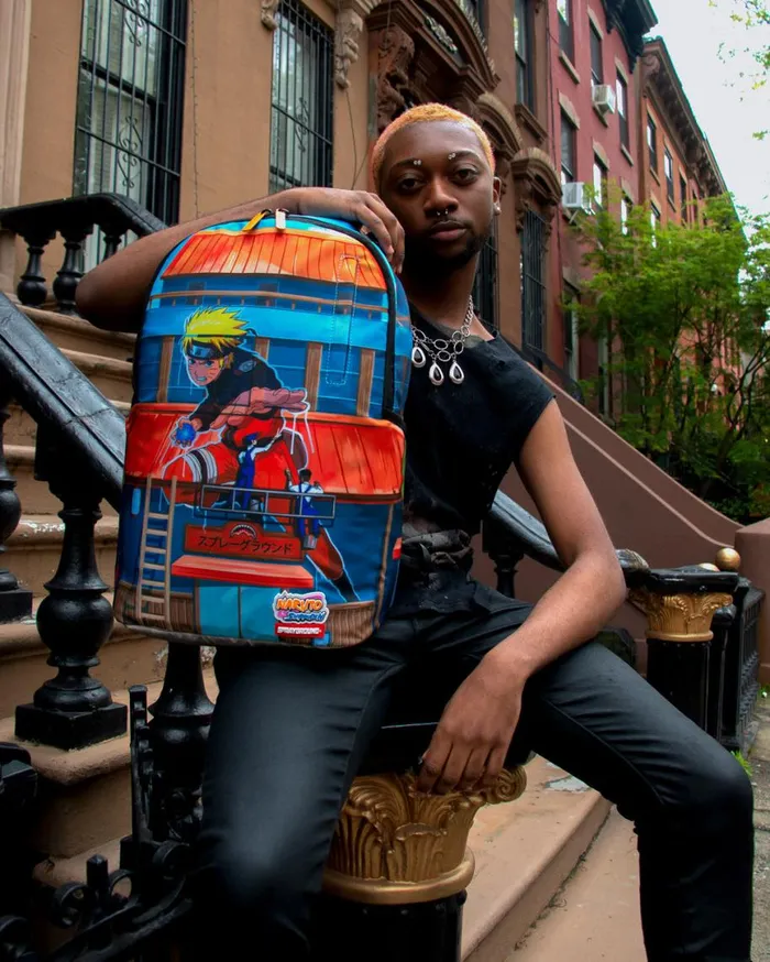 SPRAYGROUND Backpacks NARUTO LANDMARK BACKPACK 8211 Universal