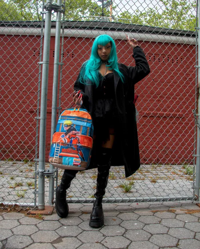 SPRAYGROUND Backpacks NARUTO LANDMARK BACKPACK 8211 Universal