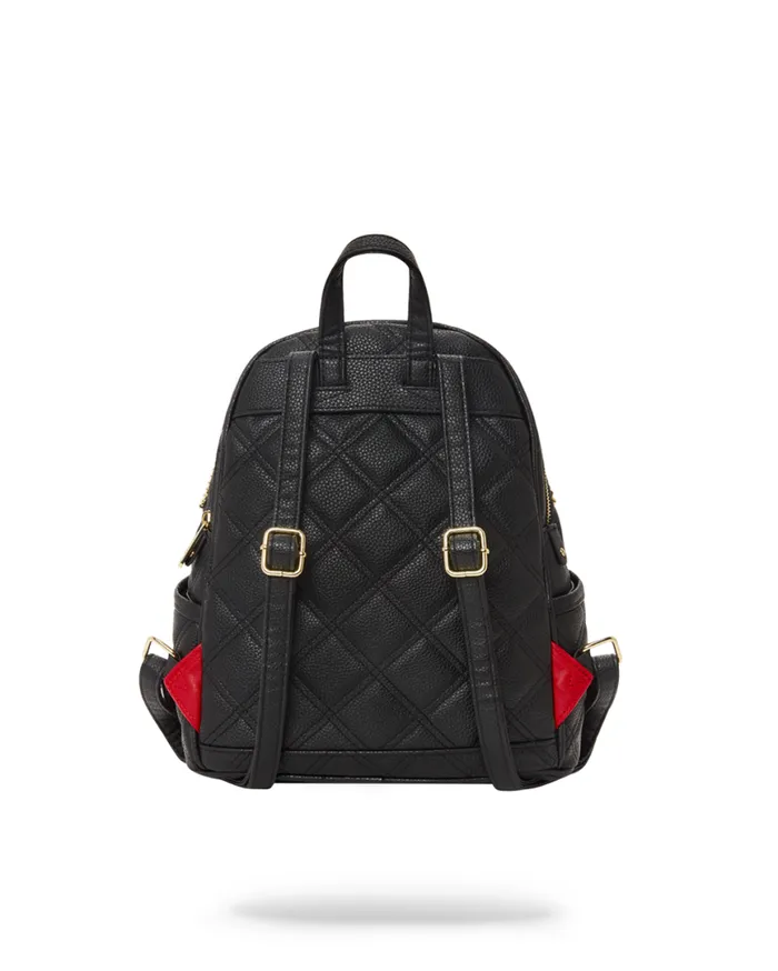 SPRAYGROUND Backpacks NOIR QUILT GOLD CHAIN SHARK SAVAGE BACKPACK 8211 Universal