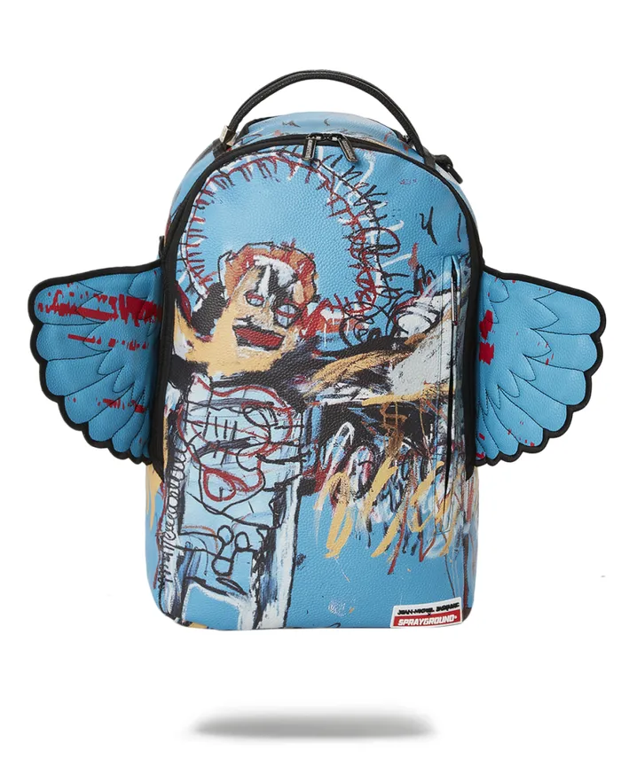 SPRAYGROUND Backpacks OFFICIAL BASQUIAT UNTITLED FALLEN ANGEL 1981 WING BACKPACK DLXV 8211 Universal
