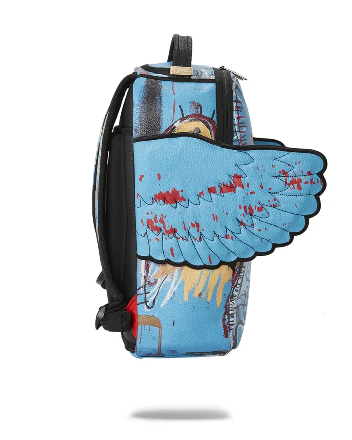 SPRAYGROUND Backpacks OFFICIAL BASQUIAT UNTITLED FALLEN ANGEL 1981 WING BACKPACK DLXV 8211 Universal