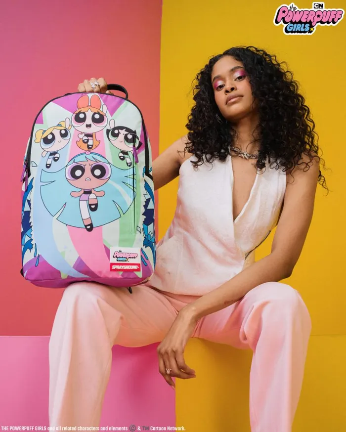 SPRAYGROUND Backpacks POWER PUFF GIRLS MONSTER SHARK BACKPACK 8211 Universal