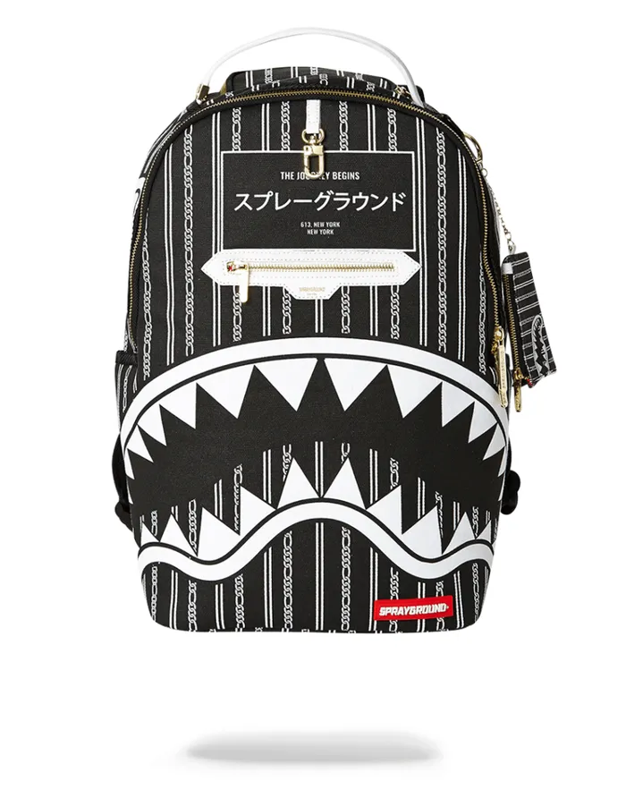 SPRAYGROUND Backpacks REVERSE SHARKS IN PARIS BLACK 8211 Universal