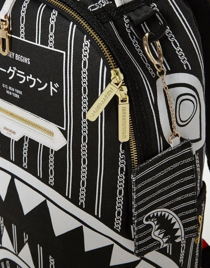 SPRAYGROUND Backpacks REVERSE SHARKS IN PARIS BLACK 8211 Universal SPRAYGROUND Backpacks REVERSE SHARKS IN PARIS BLACK 8211 Universal