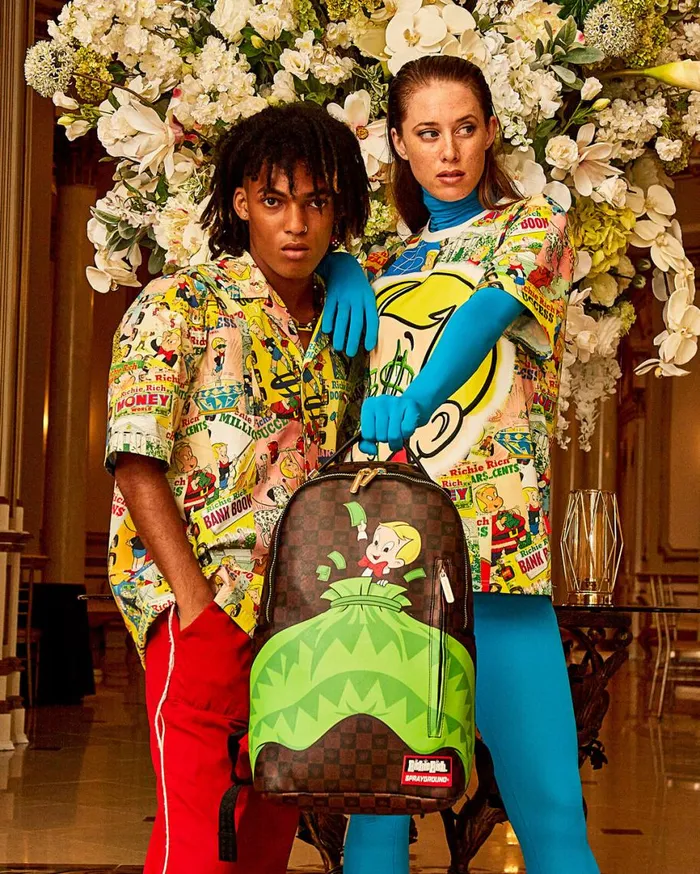 SPRAYGROUND Backpacks RICHIE RICH MONEY SHARK BACKPACK 8211 Universal SPRAYGROUND Backpacks RICHIE RICH MONEY SHARK BACKPACK 8211 Universal