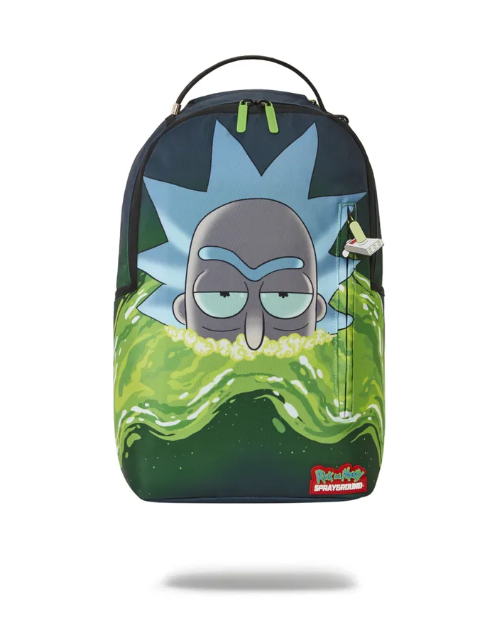 SPRAYGROUND Backpacks RICK AND MORTY PORTAL SHARK DLXR 8211 Universal