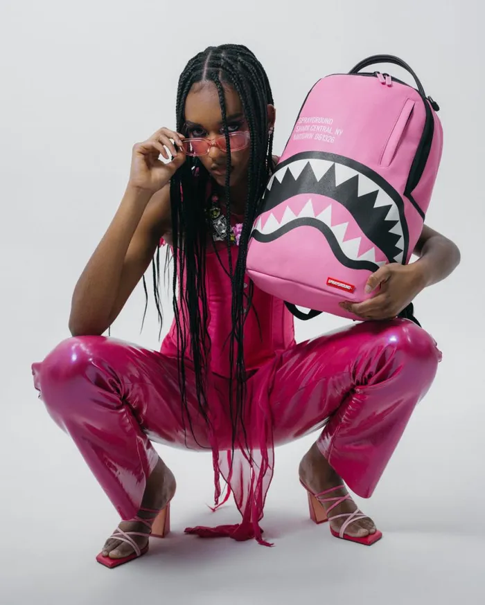 SPRAYGROUND Backpacks SHARK CENTRAL PINK BACKPACK DLXV 8211 Universal