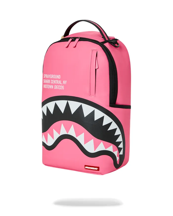 SPRAYGROUND Backpacks SHARK CENTRAL PINK BACKPACK DLXV 8211 Universal