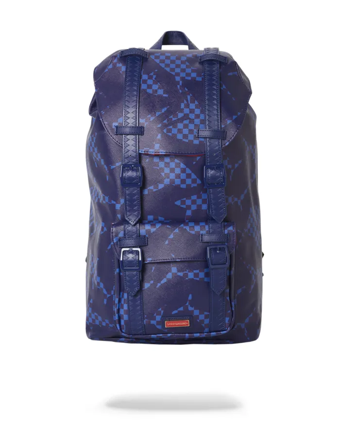 SPRAYGROUND Backpacks SHARK CHECK BLUE HILLS BACKPACK 8211 Universal