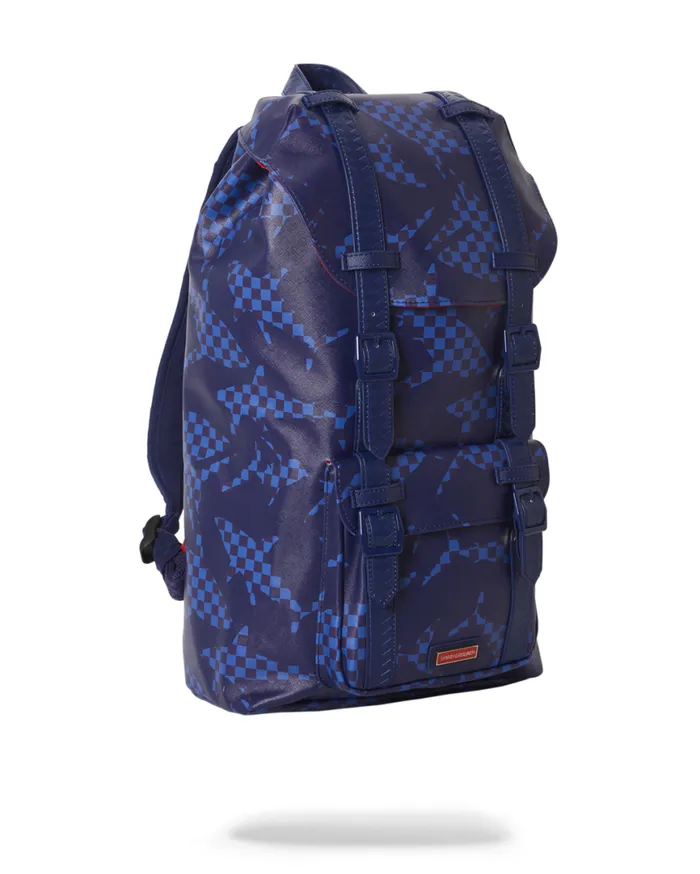 SPRAYGROUND Backpacks SHARK CHECK BLUE HILLS BACKPACK 8211 Universal SPRAYGROUND Backpacks SHARK CHECK BLUE HILLS BACKPACK 8211 Universal