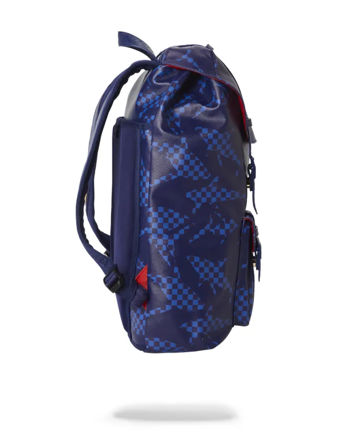 SPRAYGROUND Backpacks SHARK CHECK BLUE HILLS BACKPACK 8211 Universal SPRAYGROUND Backpacks SHARK CHECK BLUE HILLS BACKPACK 8211 Universal