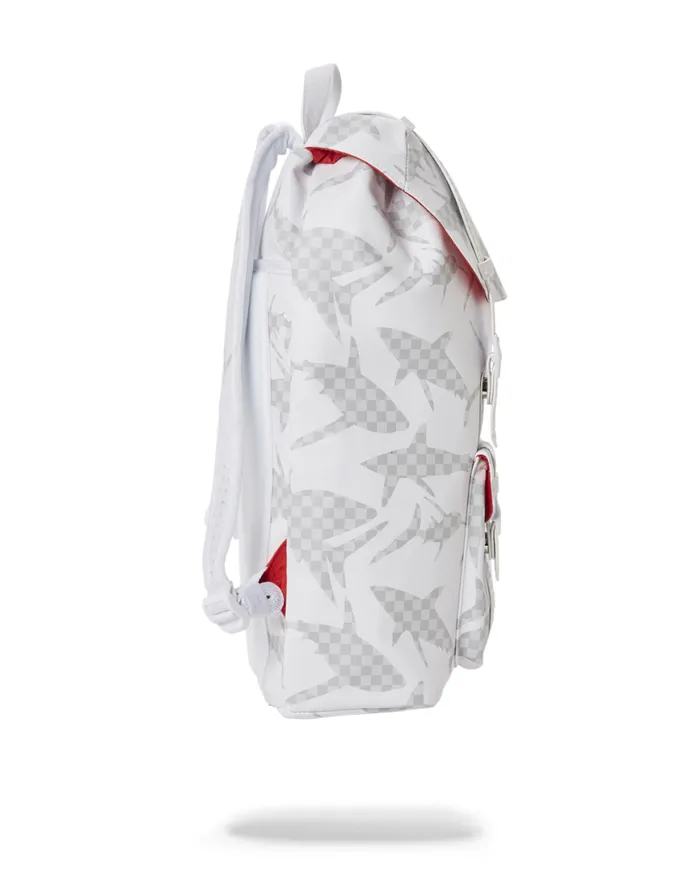 SPRAYGROUND Backpacks SHARK CHECK WHITE HILLS BACKPACK 8211 Universal SPRAYGROUND Backpacks SHARK CHECK WHITE HILLS BACKPACK 8211 Universal