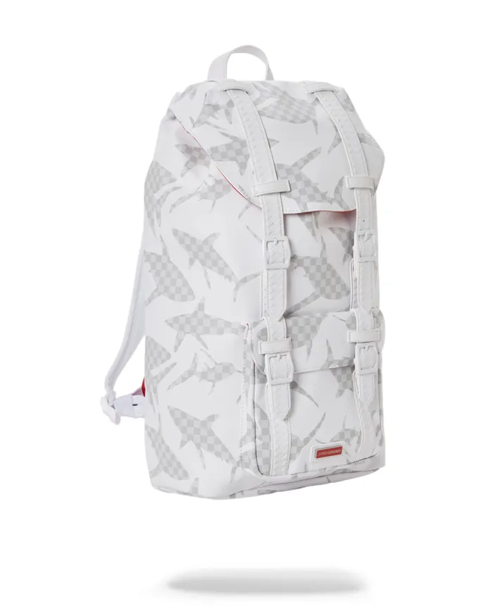 SPRAYGROUND Backpacks SHARK CHECK WHITE HILLS BACKPACK 8211 Universal SPRAYGROUND Backpacks SHARK CHECK WHITE HILLS BACKPACK 8211 Universal