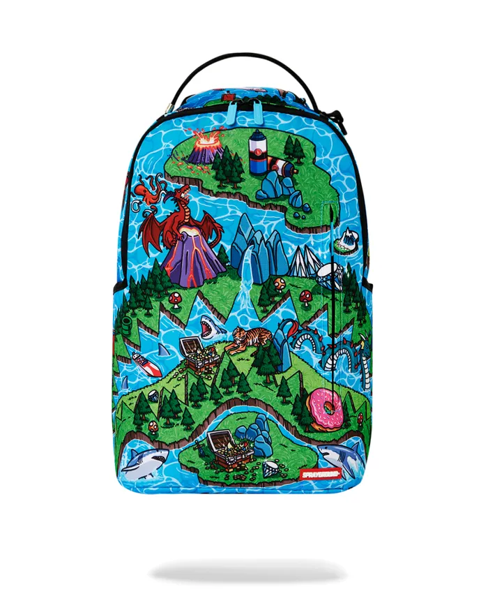 SPRAYGROUND Backpacks SHARK ISLAND ADVENTURE DLXSR BACKPACK 8211 Universal