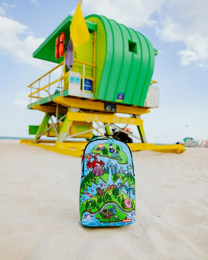 SPRAYGROUND Backpacks SHARK ISLAND ADVENTURE DLXSR BACKPACK 8211 Universal