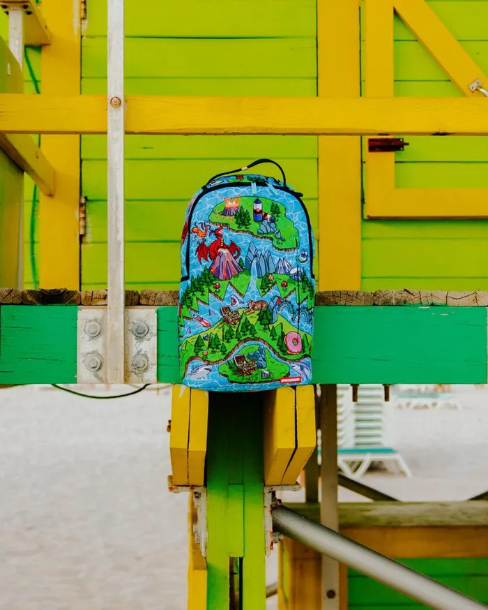 SPRAYGROUND Backpacks SHARK ISLAND ADVENTURE DLXSR BACKPACK 8211 Universal