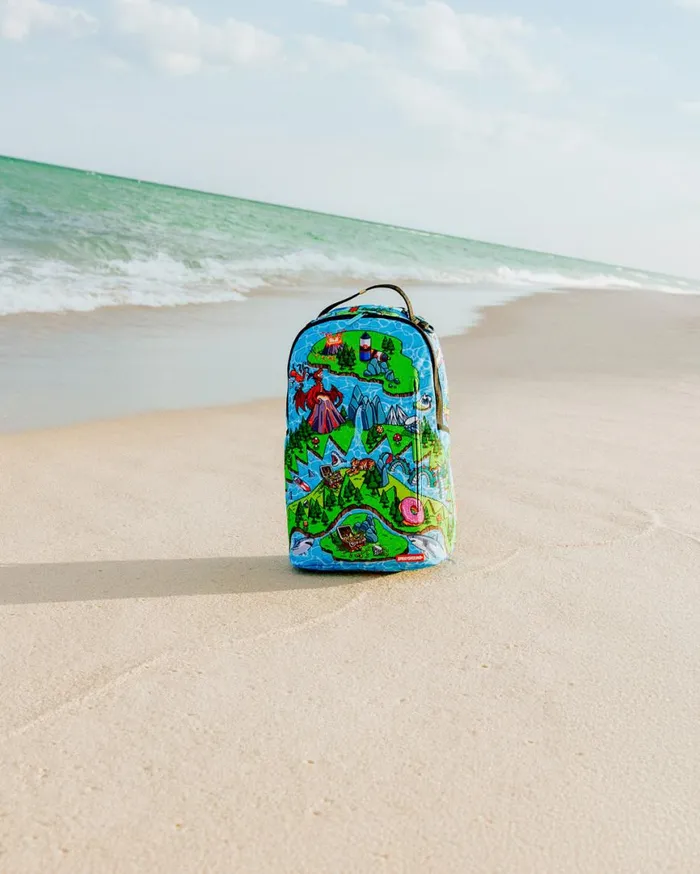 SPRAYGROUND Backpacks SHARK ISLAND ADVENTURE DLXSR BACKPACK 8211 Universal