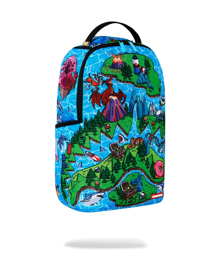 SPRAYGROUND Backpacks SHARK ISLAND ADVENTURE DLXSR BACKPACK 8211 Universal