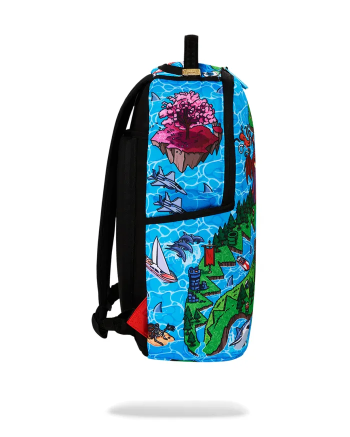 SPRAYGROUND Backpacks SHARK ISLAND ADVENTURE DLXSR BACKPACK 8211 Universal