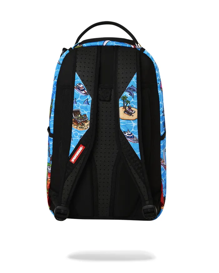 SPRAYGROUND Backpacks SHARK ISLAND ADVENTURE DLXSR BACKPACK 8211 Universal