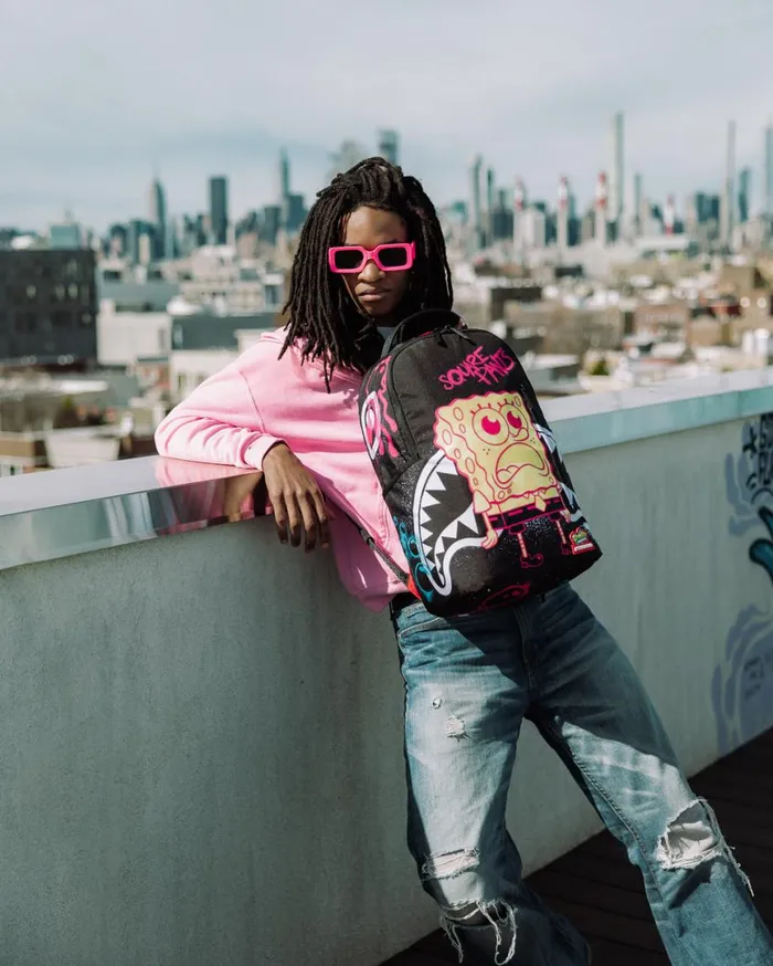SPRAYGROUND Backpacks SPONGEBOB BRUH DLXSR BACKPACK 8211 Universal SPRAYGROUND Backpacks SPONGEBOB BRUH DLXSR BACKPACK 8211 Universal