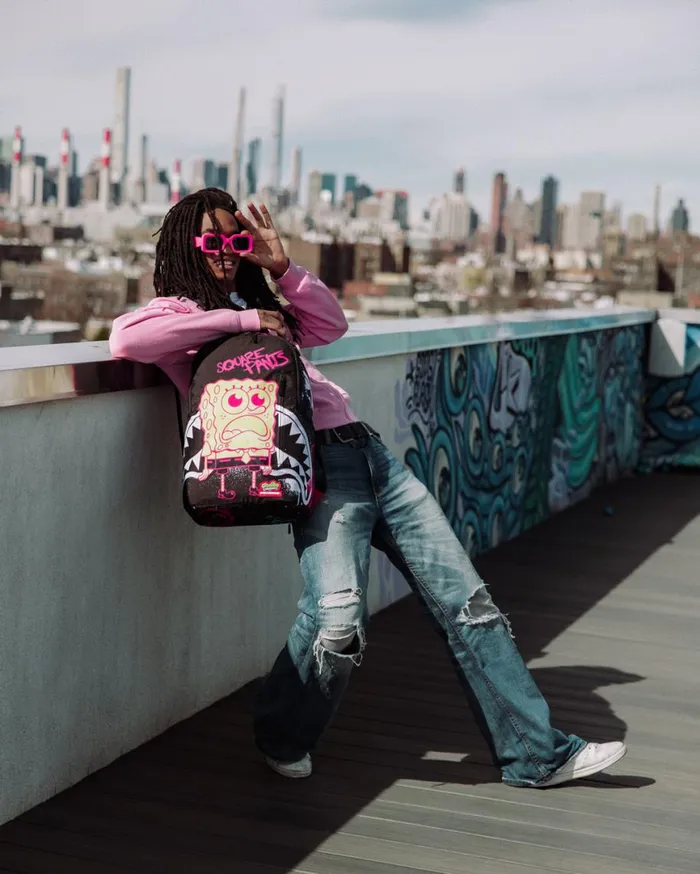 SPRAYGROUND Backpacks SPONGEBOB BRUH DLXSR BACKPACK 8211 Universal SPRAYGROUND Backpacks SPONGEBOB BRUH DLXSR BACKPACK 8211 Universal
