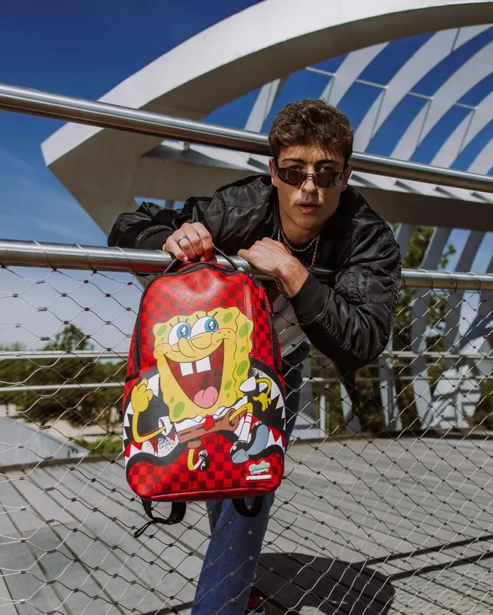 SPRAYGROUND Backpacks SPONGEBOB HELLO WORLD BACKPACK DLXV 8211 Universal