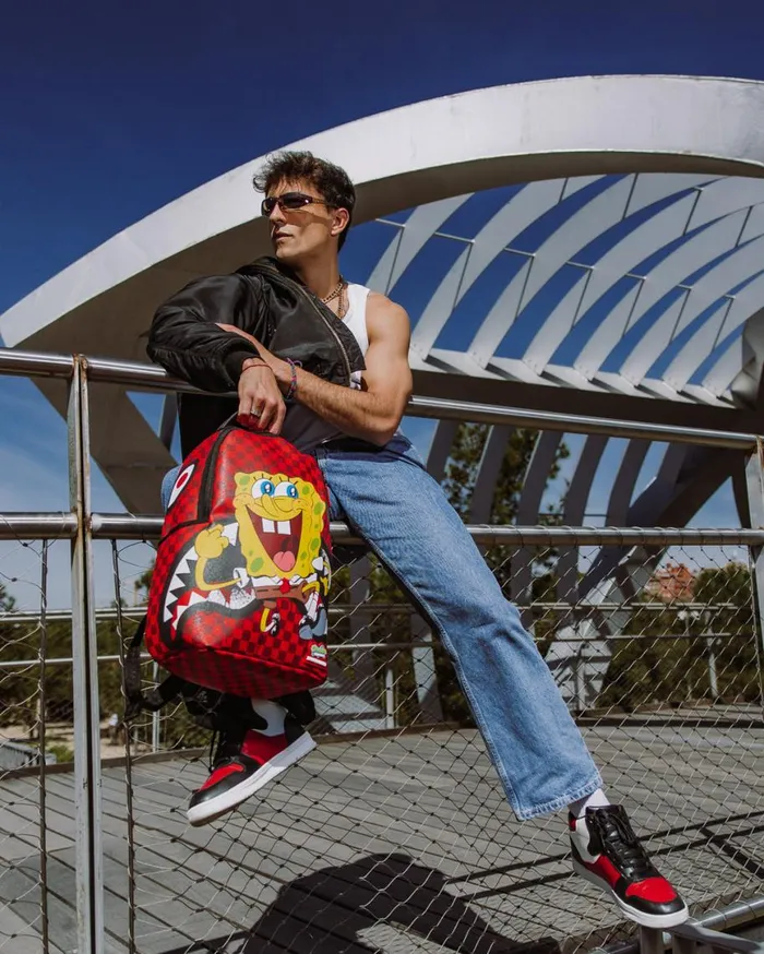 SPRAYGROUND Backpacks SPONGEBOB HELLO WORLD BACKPACK DLXV 8211 Universal