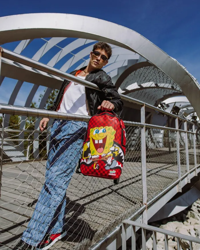 SPRAYGROUND Backpacks SPONGEBOB HELLO WORLD BACKPACK DLXV 8211 Universal