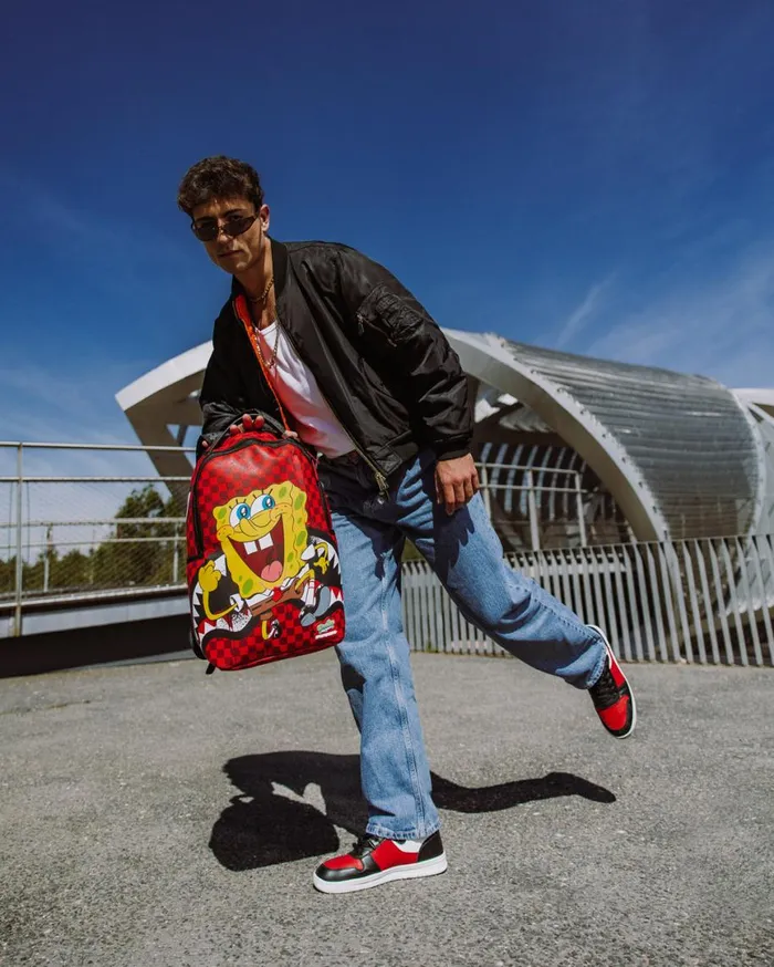 SPRAYGROUND Backpacks SPONGEBOB HELLO WORLD BACKPACK DLXV 8211 Universal