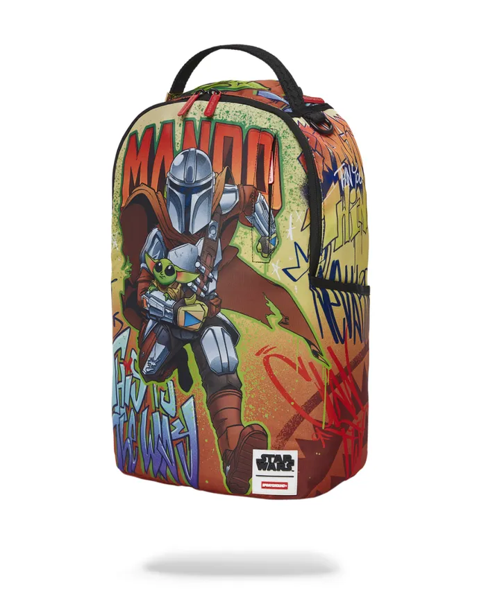 SPRAYGROUND Backpacks STAR WARS MANDO ON THE RUN BACKPACK DLXR 8211 Universal SPRAYGROUND Backpacks STAR WARS MANDO ON THE RUN BACKPACK DLXR 8211 Universal
