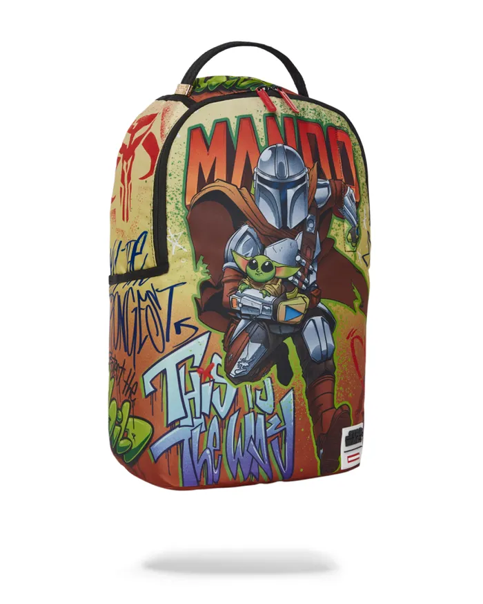 SPRAYGROUND Backpacks STAR WARS MANDO ON THE RUN BACKPACK DLXR 8211 Universal SPRAYGROUND Backpacks STAR WARS MANDO ON THE RUN BACKPACK DLXR 8211 Universal