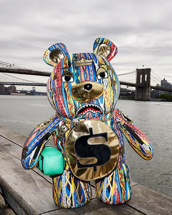 SPRAYGROUND Backpacks THE GOLDEN AGE MONEYBEAR TEDDYBEAR BACKPACK 8211 Universal