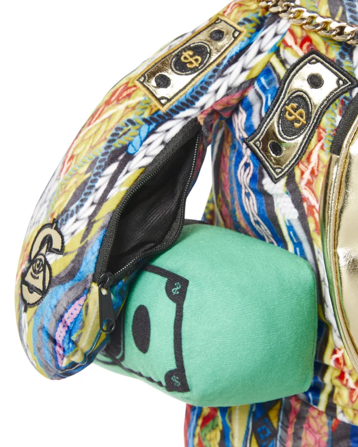 SPRAYGROUND Backpacks THE GOLDEN AGE MONEYBEAR TEDDYBEAR BACKPACK 8211 Universal