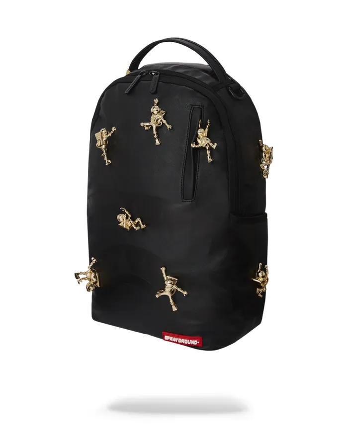 SPRAYGROUND Backpacks THE LOST IN SPACE BACKPACK 10 3D GOLD METAL ASTRONAUTS 8211 Universal SPRAYGROUND Backpacks THE LOST IN SPACE BACKPACK 10 3D GOLD METAL ASTRONAUTS 8211 Universal