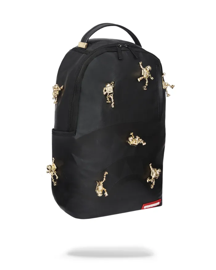 SPRAYGROUND Backpacks THE LOST IN SPACE BACKPACK 10 3D GOLD METAL ASTRONAUTS 8211 Universal SPRAYGROUND Backpacks THE LOST IN SPACE BACKPACK 10 3D GOLD METAL ASTRONAUTS 8211 Universal