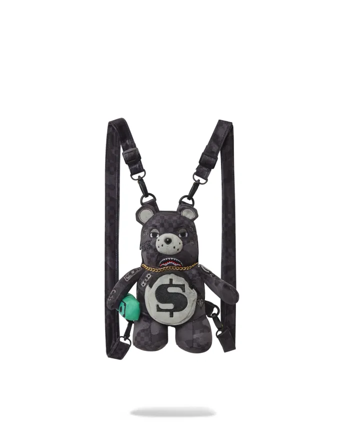 SPRAYGROUND Teddy Bear Backpacks BEAR CUB BACKPACK 8211 3AM NEVER SLEEP 8211 Universal