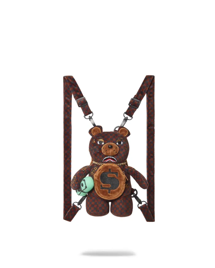 SPRAYGROUND Teddy Bear Backpacks BEAR CUB BACKPACK 8211 SHARKS IN PARIS 8211 Universal