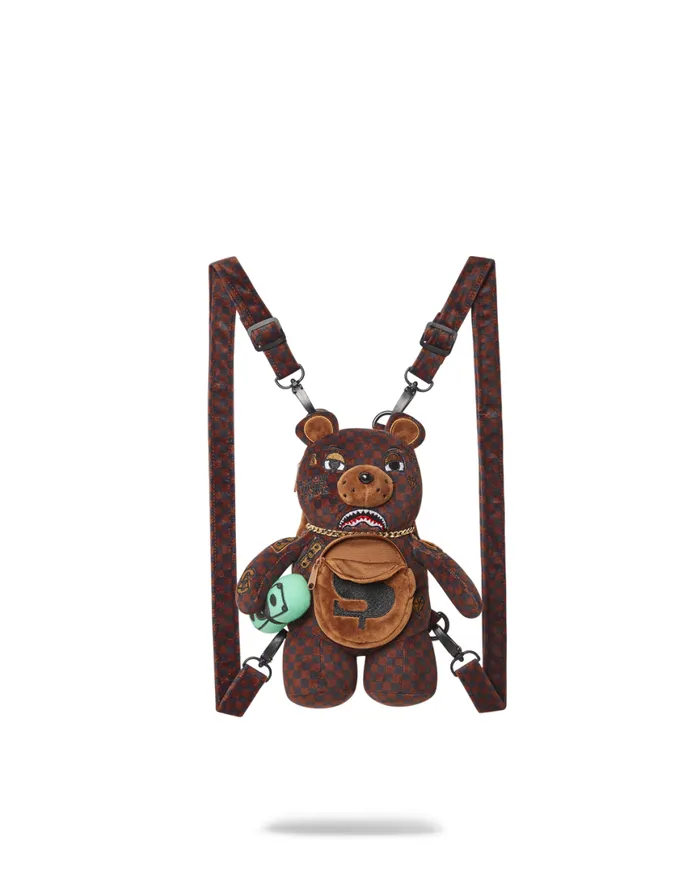 SPRAYGROUND Teddy Bear Backpacks BEAR CUB BACKPACK 8211 SHARKS IN PARIS 8211 Universal SPRAYGROUND Teddy Bear Backpacks BEAR CUB BACKPACK 8211 SHARKS IN PARIS 8211 Universal