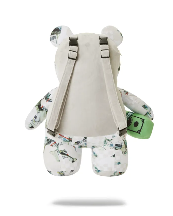 SPRAYGROUND Teddy Bear Backpacks FEROCIOU MONEYBEAR TEDDYBEAR BACKPACK 8211 Universal SPRAYGROUND Teddy Bear Backpacks FEROCIOU MONEYBEAR TEDDYBEAR BACKPACK 8211 Universal