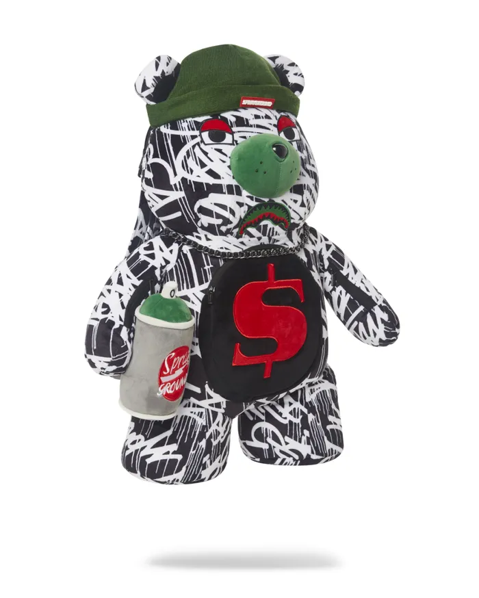 SPRAYGROUND Teddy Bear Backpacks NIGHT NIGHT MONEYBEAR TEDDYBEAR BACKPACK 8211 Universal