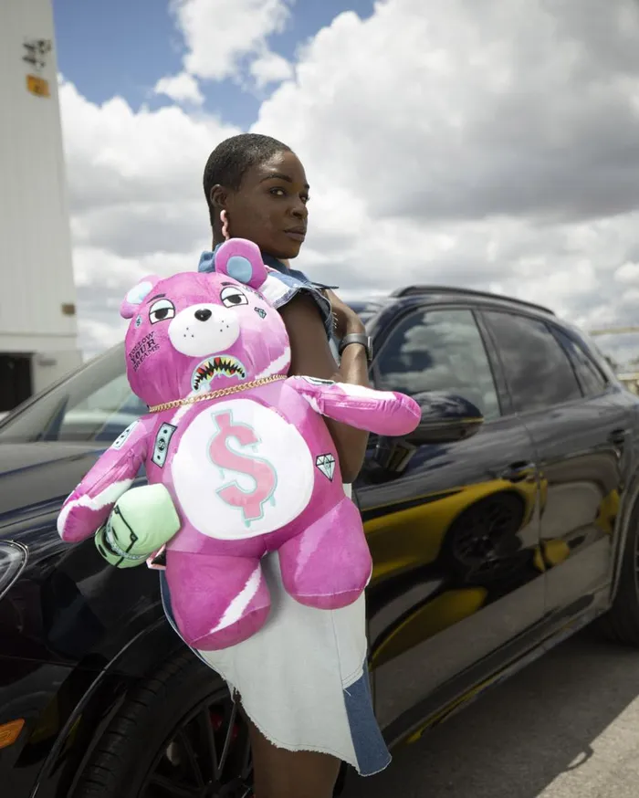 SPRAYGROUND Teddy Bear Backpacks PINK PUNK MONEYBEAR TEDDYBEAR BACKPACK 8211 Universal SPRAYGROUND Teddy Bear Backpacks PINK PUNK MONEYBEAR TEDDYBEAR BACKPACK 8211 Universal